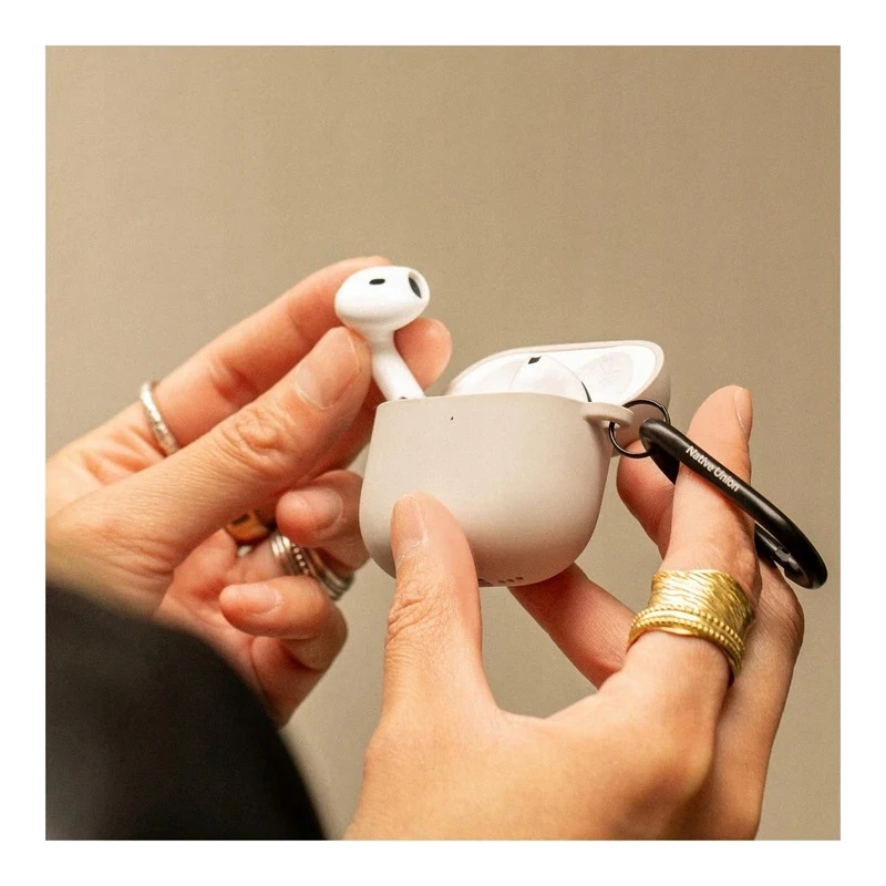 Native Union Active Case - silikonowe etui ochronne na AirPods 4 (sandstone)