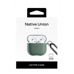 Native Union Active Case solidne silikonowe etui ochronne premium AirPods 4 (slate green)