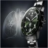 Zegarek Withings Nova smartwatch z szafirowym szkłem pomiarem tętna SPO2 EKG - zielony