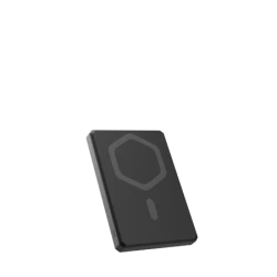 UAG Ultra Slim 5K - powerbank 5000 mAh z podstawką, ładowanie bezprzewodowe 10W, kompatybilny z MagSafe, kabel w zestawie (black