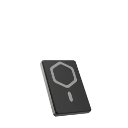 UAG Ultra Slim 5K - powerbank 5000 mAh z podstawką, ładowanie bezprzewodowe 10W, kompatybilny z MagSafe, kabel w zestawie (titan