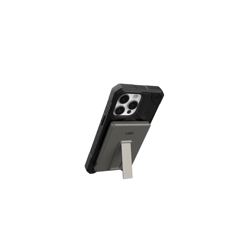 UAG Ultra Slim 5K - powerbank 5000 mAh z podstawką, ładowanie bezprzewodowe 10W, kompatybilny z MagSafe, kabel w zestawie (titan