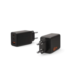 UAG SRGE Charger - ładowarka sieciowa 65W, 2x USB-C oraz USB-A (black)