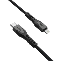 UAG Rugged Cable - kabel USB-C - lightning 30W, 1,5 m (black/gray)