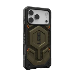 UAG Monarch Pro - etui do iPhone 17 Pro Max kompatybilne z MagSafe (kevlar element green)