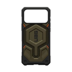 UAG Monarch Pro - etui do iPhone 17 Pro Max kompatybilne z MagSafe (kevlar element green)