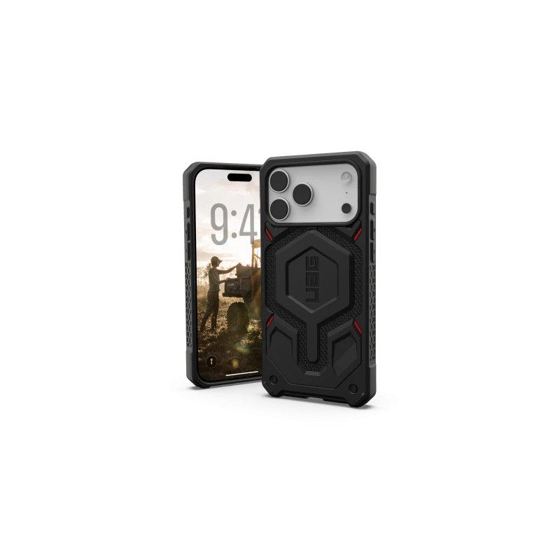 UAG Monarch Pro - etui do iPhone 17 Pro Max kompatybilne z MagSafe (kevlar black)
