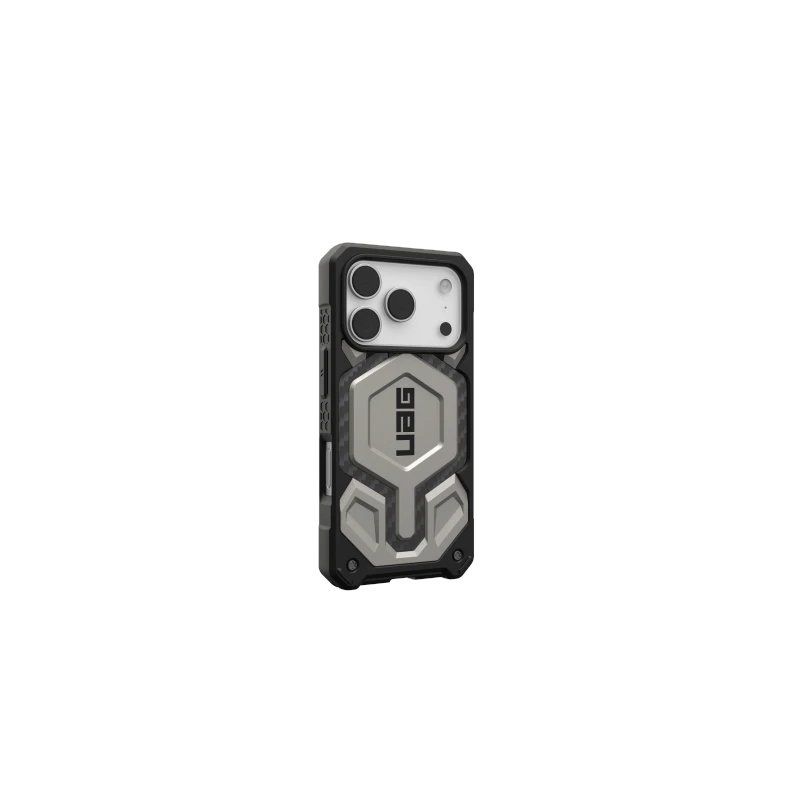 UAG Monarch Pro - etui do iPhone 17 Pro kompatybilne z MagSafe (titanium)