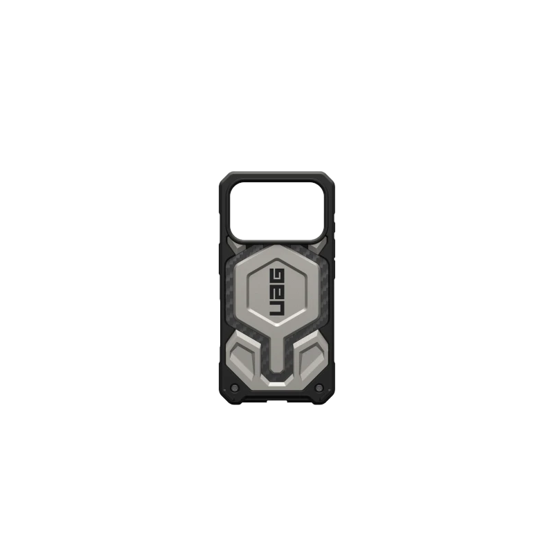UAG Monarch Pro - etui do iPhone 17 Pro kompatybilne z MagSafe (titanium)