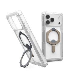 UAG Plasma XTE MagSafe - etui do iPhone 17 Pro Max kompatybilne z MagSafe (clear/titanium)