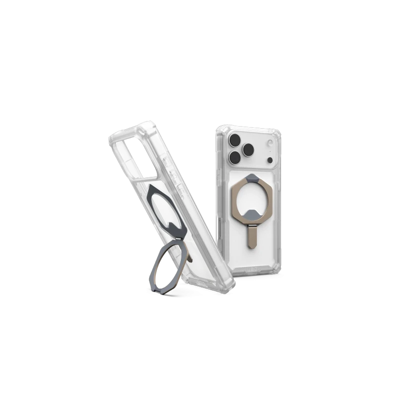 UAG Plasma XTE MagSafe - etui do iPhone 17 Pro Max kompatybilne z MagSafe (clear/titanium)