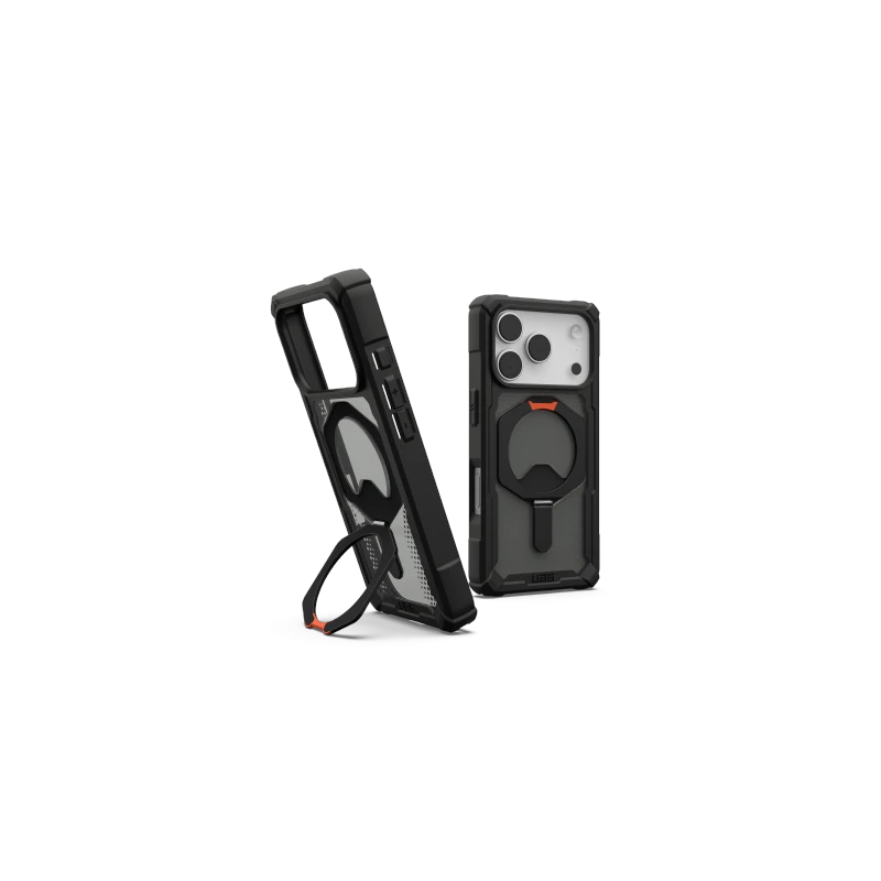 UAG Plasma XTE MagSafe - etui do iPhone 17 Pro kompatybilne z MagSafe (black / pop orange)