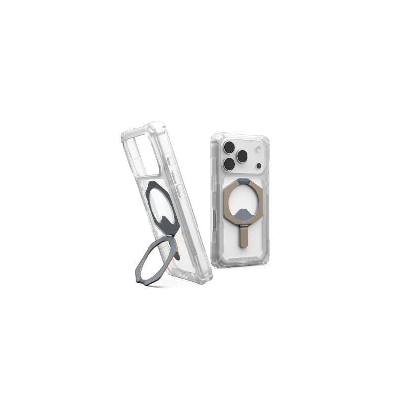 UAG Plasma XTE MagSafe - etui do iPhone 17 Pro kompatybilne z MagSafe (clear/titanium)