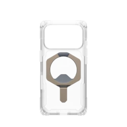 UAG Plasma XTE MagSafe - etui do iPhone 17 Pro kompatybilne z MagSafe (clear/titanium)
