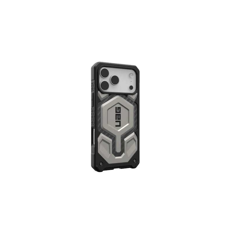 UAG Monarch Pro - etui do iPhone 17 Pro Max kompatybilne z MagSafe (titanium)