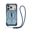 UAG Pathfinder Clear MagSafe Bundle - etui do iPhone 17 Pro kompatybilne z MagSafe oraz smycz na nadgarstek (blues)