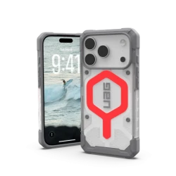 UAG Pathfinder Clear MagSafe Bundle - etui do iPhone 17 Pro kompatybilne z MagSafe oraz smycz na nadgarstek (blues)