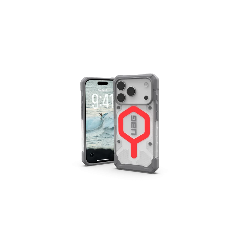 UAG Pathfinder Clear MagSafe Bundle - etui do iPhone 17 Pro kompatybilne z MagSafe oraz smycz na nadgarstek (blues)