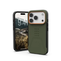 UAG Civilian MagSafe - etui do iPhone 17 Pro kompatybilne z MagSafe (olive/orange)
