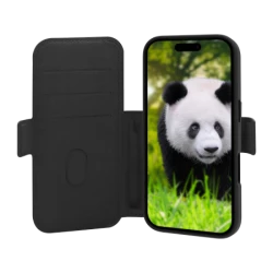 dbramante 1928 Lynge MS - skórzane etui do iPhone 17 Pro kompatybilne z MagSafe (black)