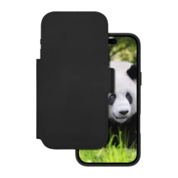 dbramante 1928 Lynge MS - skórzane etui do iPhone 17 Pro Max kompatybilne z MagSafe (black)