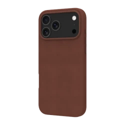 dbramante 1928 Lynge MS - skórzane etui do iPhone 17 Pro Max kompatybilne z MagSafe (dark tan)