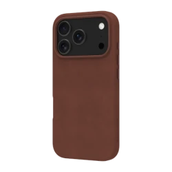 dbramante 1928 Lynge MS - skórzane etui ochronne do iPhone 17 Pro kompatybilne z MagSafe (dark tan)