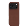 dbramante 1928 Lynge MS - skórzane etui ochronne do iPhone 17 Pro kompatybilne z MagSafe (dark tan)