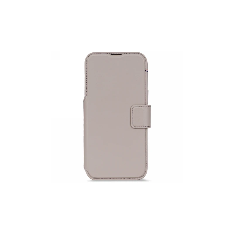 Decoded case dwuczęściowe etui z klapką iPhone 17 Pro Max MagSafe skóra (solid clay)