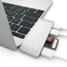 Satechi Type-C USB Passthrough Hub USB-C 60W, 2x USB-A, micro/SD