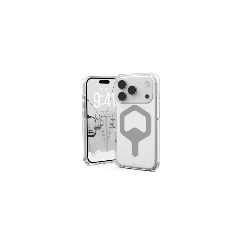 UAG Plyo MagSafe - etui do iPhone 17 Pro kompatybilne z MagSafe (ice/silver)