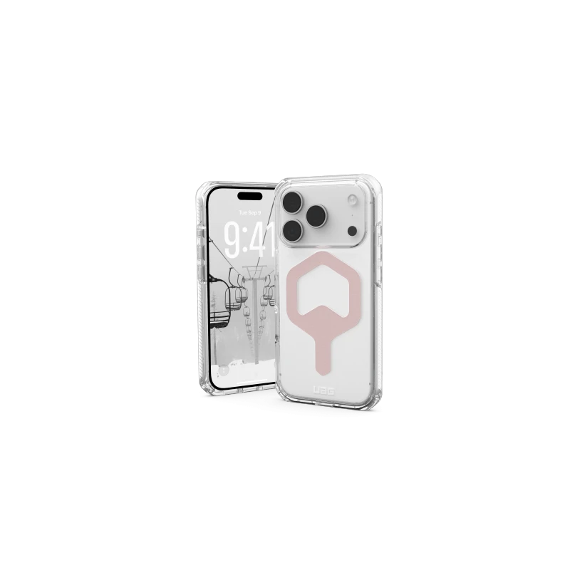 UAG Plyo MagSafe - etui do iPhone 17 Pro kompatybilne z MagSafe (ice / rose gold)