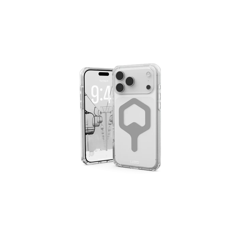 UAG Plyo MagSafe - etui do iPhone 17 Pro Max kompatybilne z MagSafe (ice/silver)