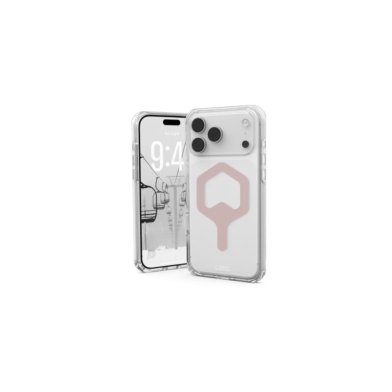 UAG Plyo MagSafe - etui do iPhone 17 Pro Max kompatybilne z MagSafe (ice / rose gold)