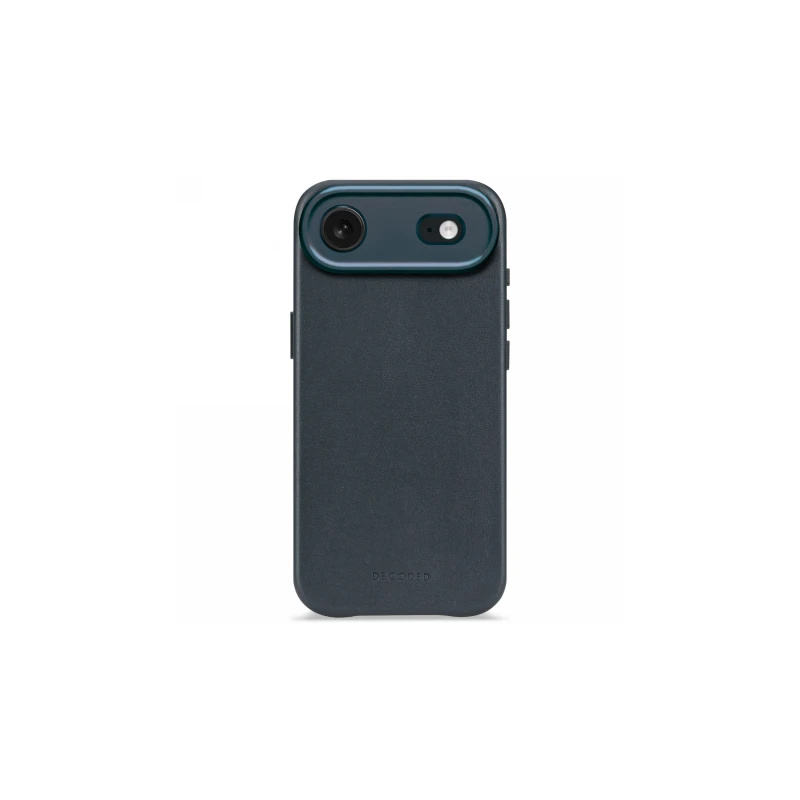 Decoded case etui skórzane plecki mocna obudowa iPhone 17 Air MagSafe navy (navy shadow)