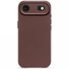 Decoded Leather Backcover - skórzana obudowa ochronna do iPhone 17 Air kompatybilna z MagSafe (chocolate brown)