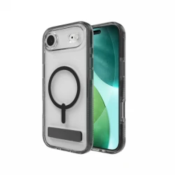 ZAGG Santa Cruz Snap KS - etui z podstawką do iPhone 17 Air kompatybilne z MagSafe (jet black)