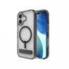 ZAGG Santa Cruz Snap KS - etui z podstawką do iPhone 17 kompatybilne z MagSafe (jet black)