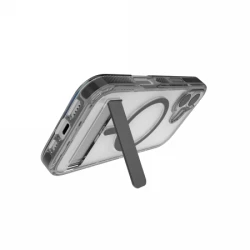 ZAGG Santa Cruz Snap KS - etui z podstawką do iPhone 17 kompatybilne z MagSafe (jet black)