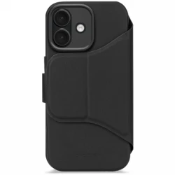 Decoded Textured Silicone Detachable Wallet - obudowa ochronna do iPhone 17 kompatybilna z MagSafe (phantom black)