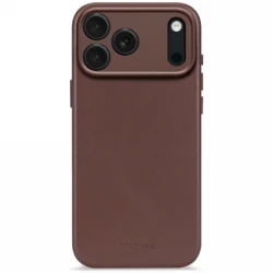 Decoded Leather Backcover - skórzana obudowa ochronna do iPhone 17 Pro kompatybilna z MagSafe (chocolat brown)