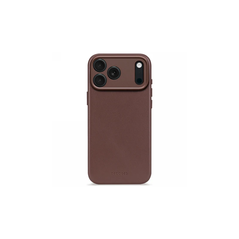 Decoded case etui skórzane plecki mocna obudowa iPhone 17 Pro MagSafe (chocolat brown)