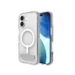 ZAGG Crystal Palace Snap KS - etui z podstawką do iPhone 17 kompatybilne z MagSafe (clear)