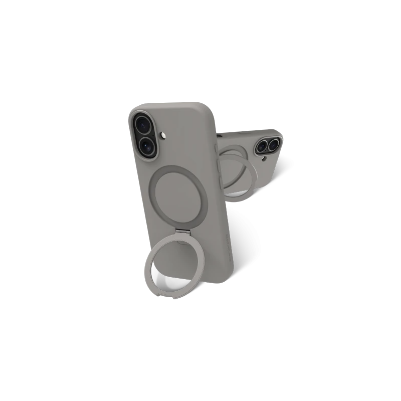 dbramante 1928 Roskilde MS Kick ICON - obudowa ochronna do iPhone 17 kompatybilna z MagSafe (river stone)