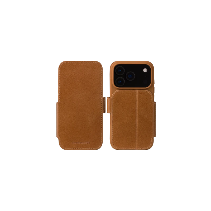 dbramante 1928 Copenhagen - skórzane etui do iPhone 17 Pro (tan)