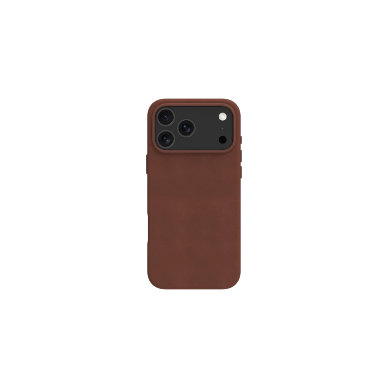 dbramante 1928 Roskilde MS - skórzane etui do iPhone 17 Pro Max kompatybilna z MagSafe (dark tan)