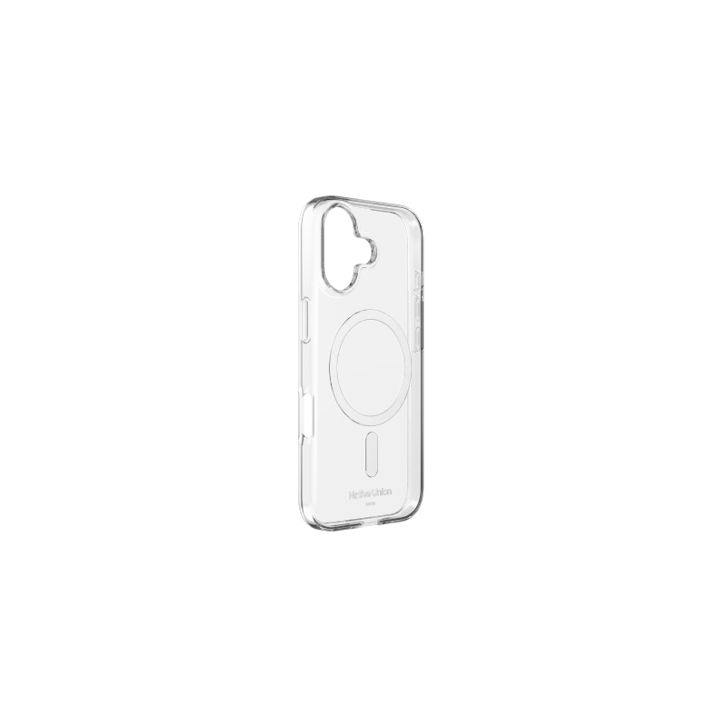 Native Union Case dopasowane przeźroczyste etui iPhone 17 MagSafe plecki (transparent)
