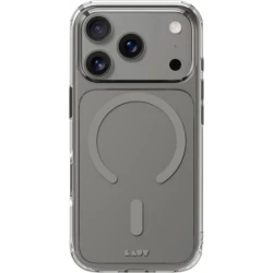 Laut Crystal Fluro - etui do iPhone 17 Pro kompatybilne z MagSafe (clear gray)