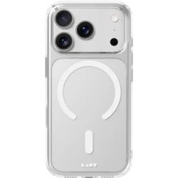 Laut Crystal Fluro - etui do iPhone 17 Pro kompatybilne z MagSafe (clear light gray)