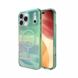 ZAGG Milan Snap - etui do iPhone 17 Pro Max kompatybilne z MagSafe (iridescent oil slick)